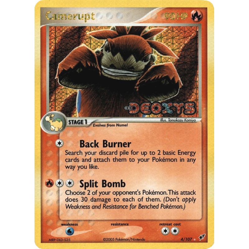 Camerupt (4/107) (Stamped) [EX: Deoxys]