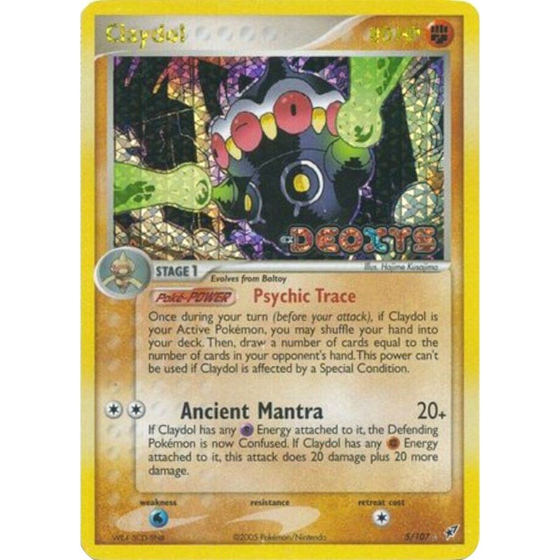 Claydol (5/107) (Stamped) [EX: Deoxys]
