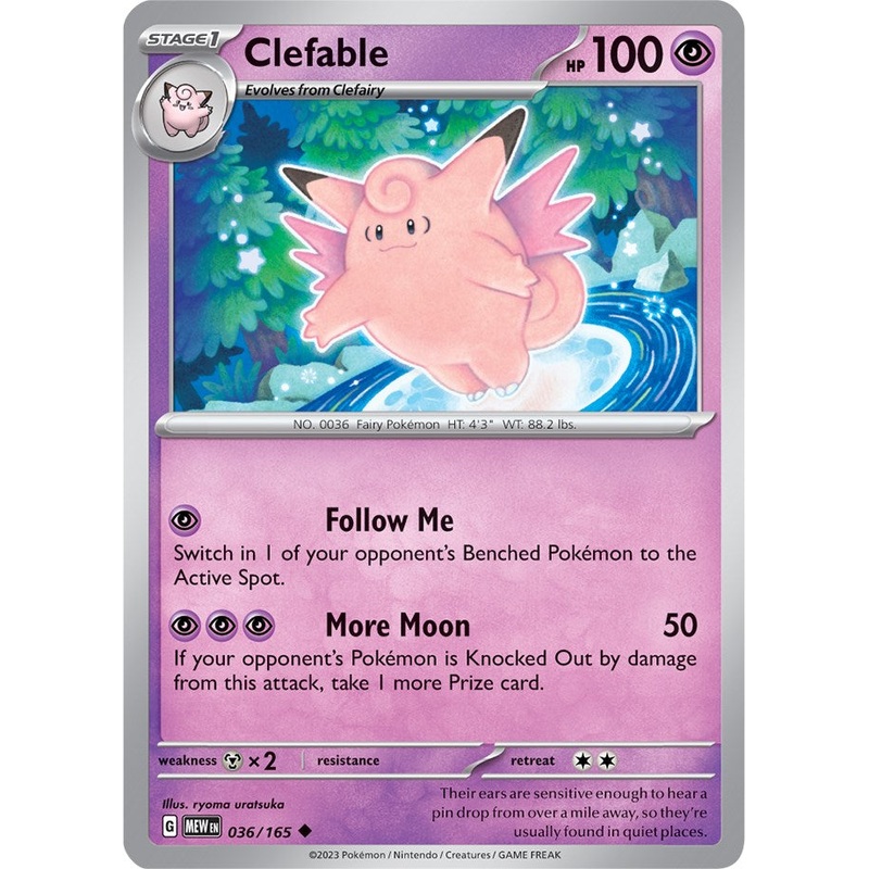 Clefable (036/165) [Scarlet & Violet 151]