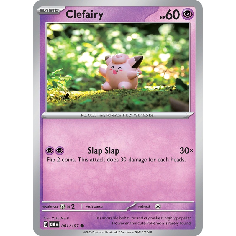 Clefairy (081/197) [Scarlet & Violet: Obsidian Flames]