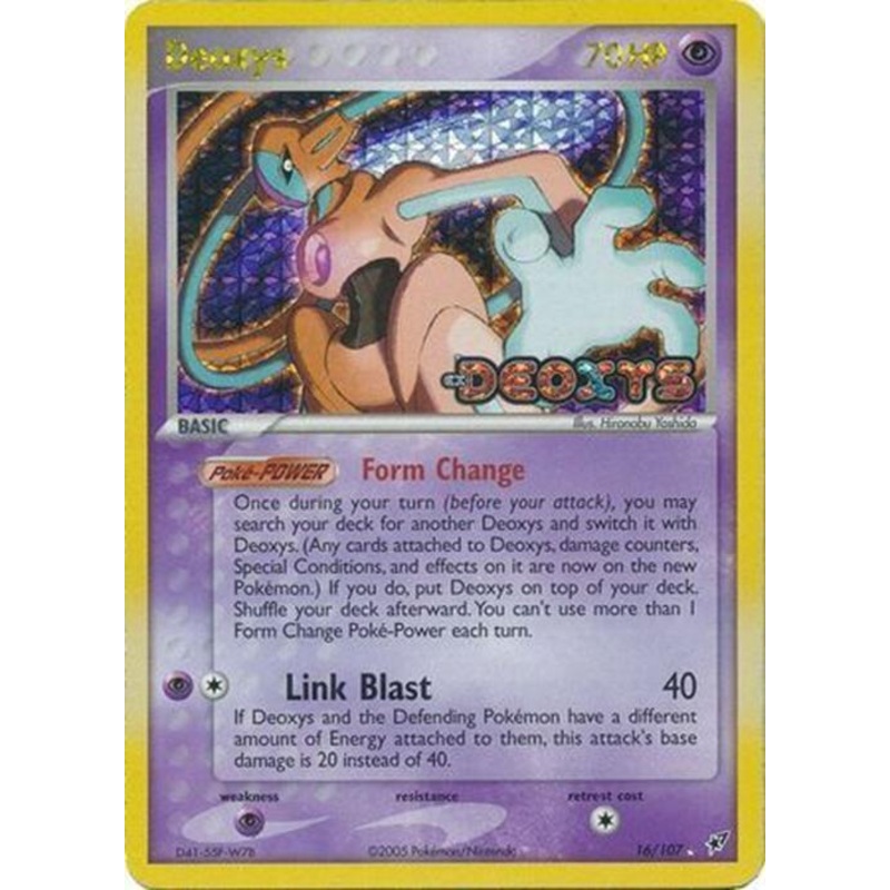 Deoxys (16/107) (Stamped) [EX: Deoxys]