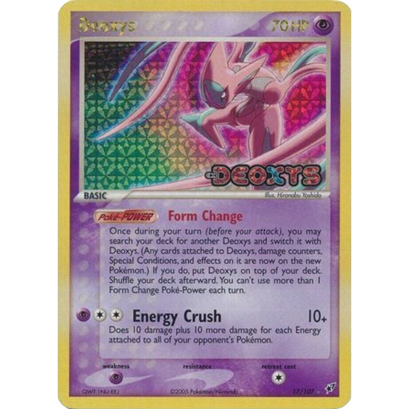 Deoxys (17/107) (Stamped) [EX: Deoxys]