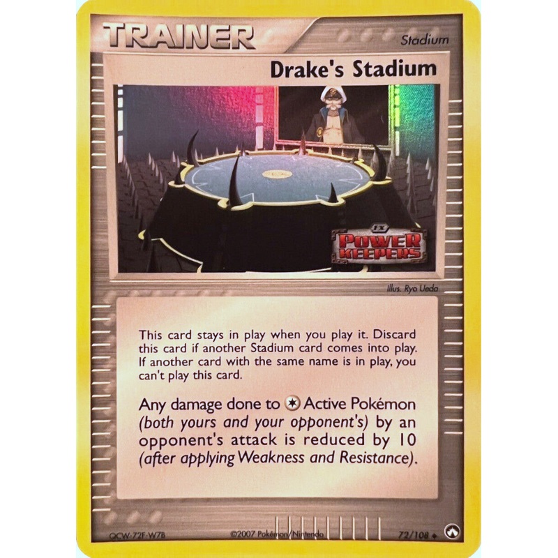 Drake's Stadium (72/108) (Stamped) [EX: Power Keepers]