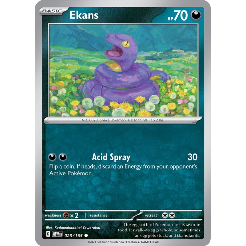 Ekans (023/165) [Scarlet & Violet 151]