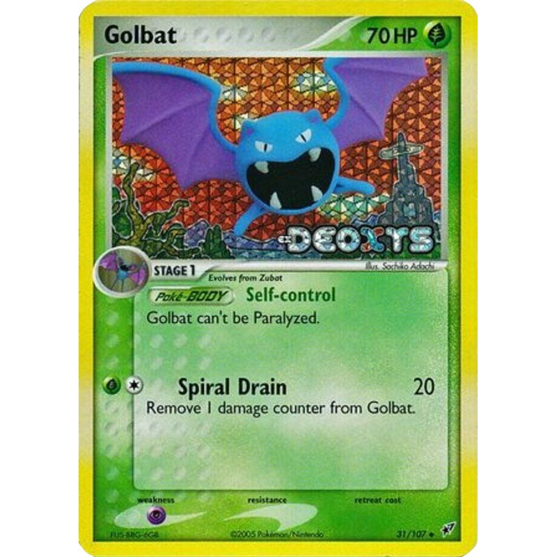 Golbat (31/107) (Stamped) [EX: Deoxys]