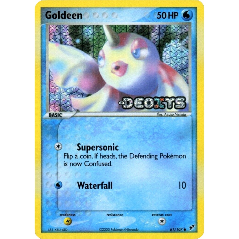 Goldeen (61/107) (Stamped) [EX: Deoxys]