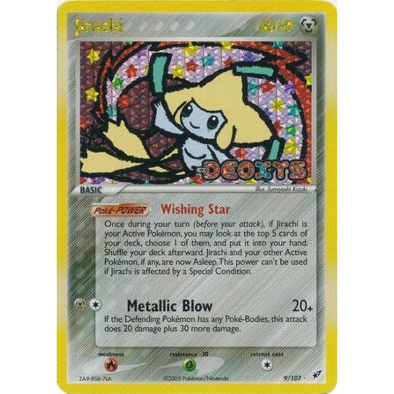 Jirachi (9/107) (Stamped) [EX: Deoxys]