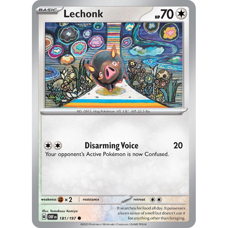 Lechonk (181/197) [Scarlet & Violet: Obsidian Flames]