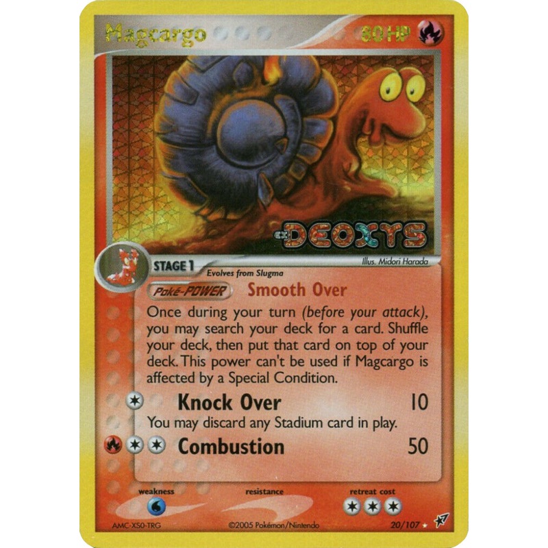 Magcargo (20/107) (Stamped) [EX: Deoxys]