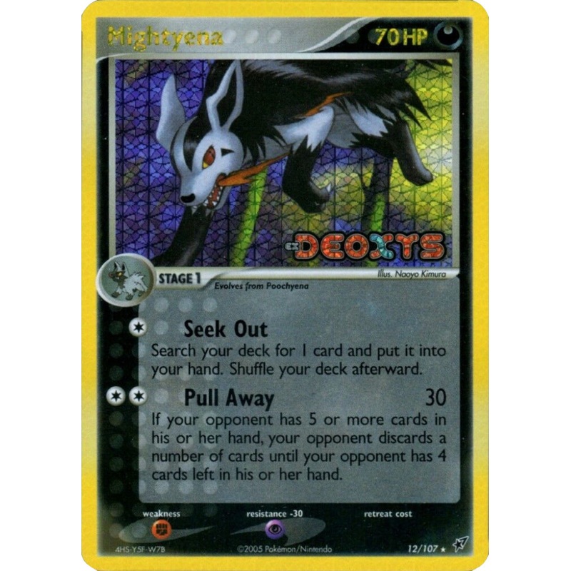 Mightyena (12/107) (Stamped) [EX: Deoxys]