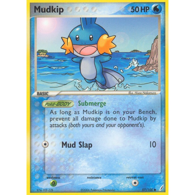 Mudkip (57/100) [EX: Crystal Guardians]