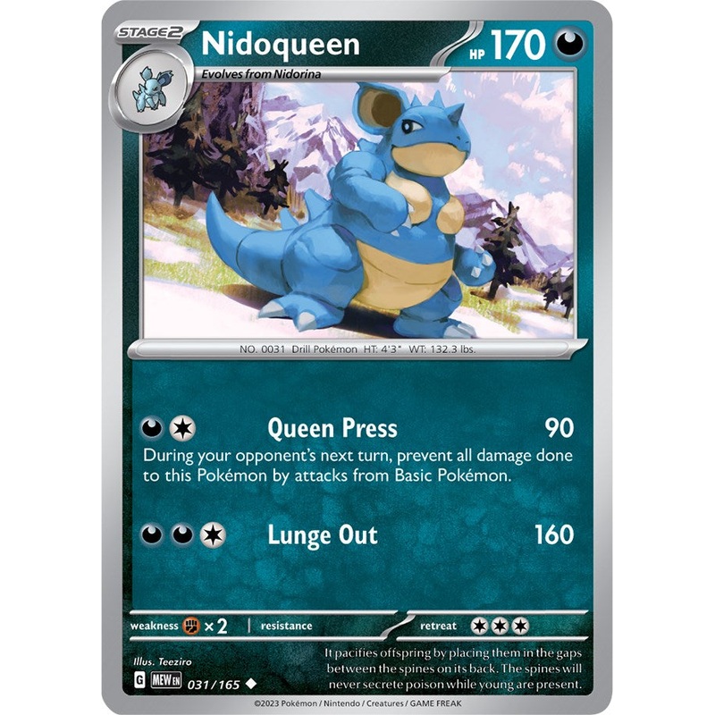 Nidoqueen (031/165) [Scarlet & Violet 151]