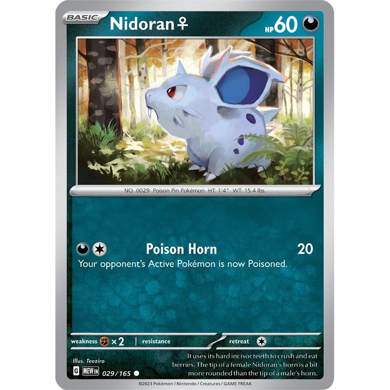 Nidoran F (029/165) [Scarlet & Violet 151]