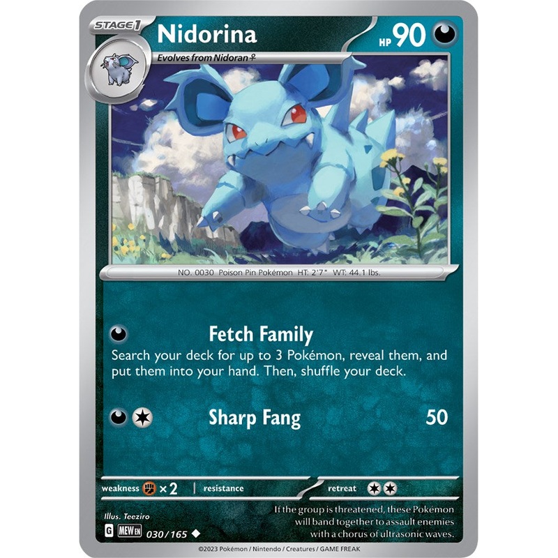 Nidorina (030/165) [Scarlet & Violet 151]