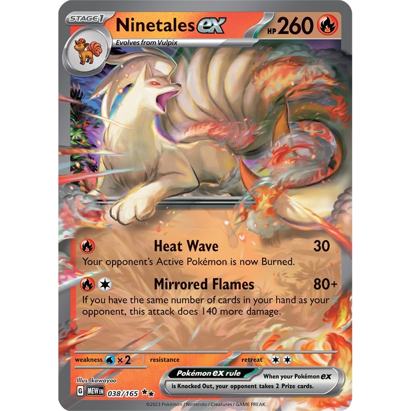 Ninetales ex (038/165) [Scarlet & Violet 151]