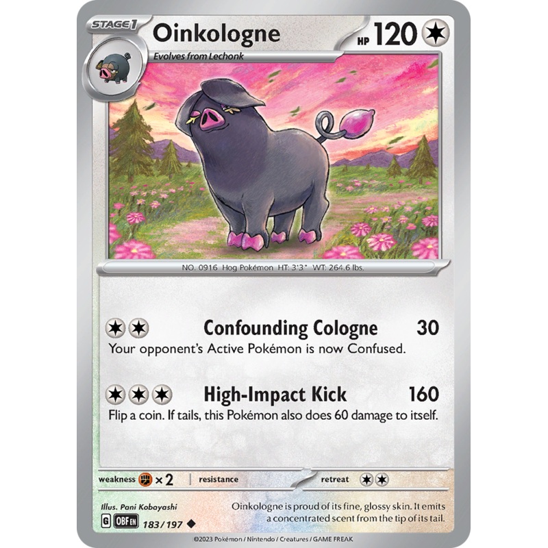 Oinkologne (183/197) [Scarlet & Violet: Obsidian Flames]