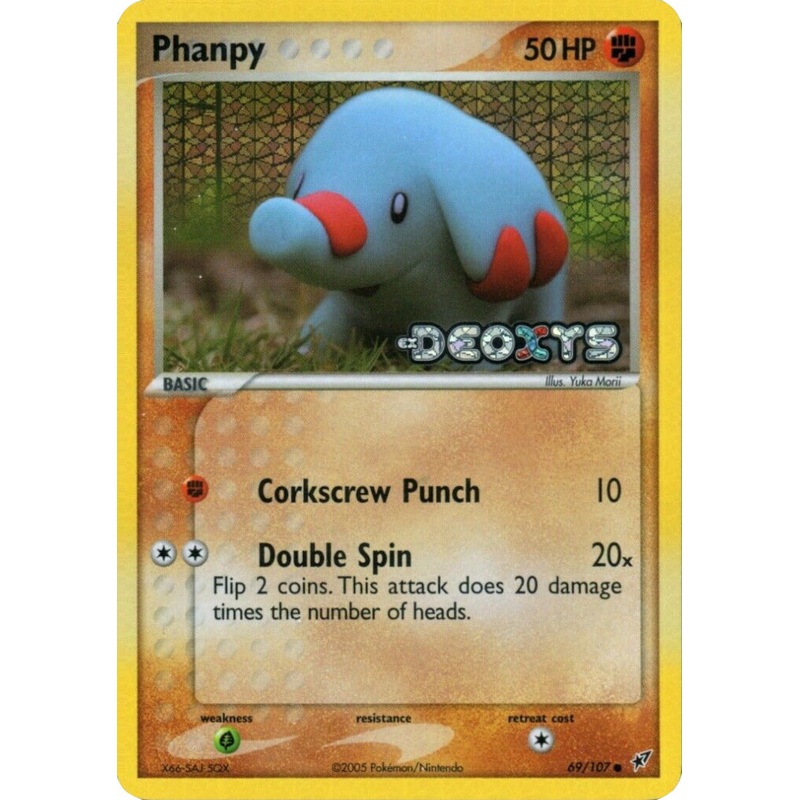 Phanpy (69/107) (Stamped) [EX: Deoxys]