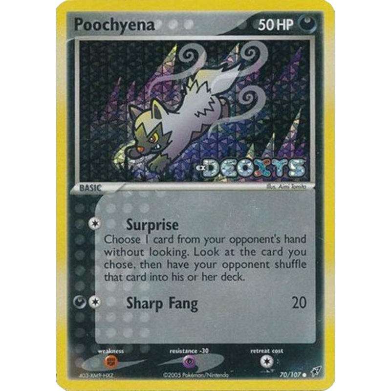 Poochyena (70/107) (Stamped) [EX: Deoxys]