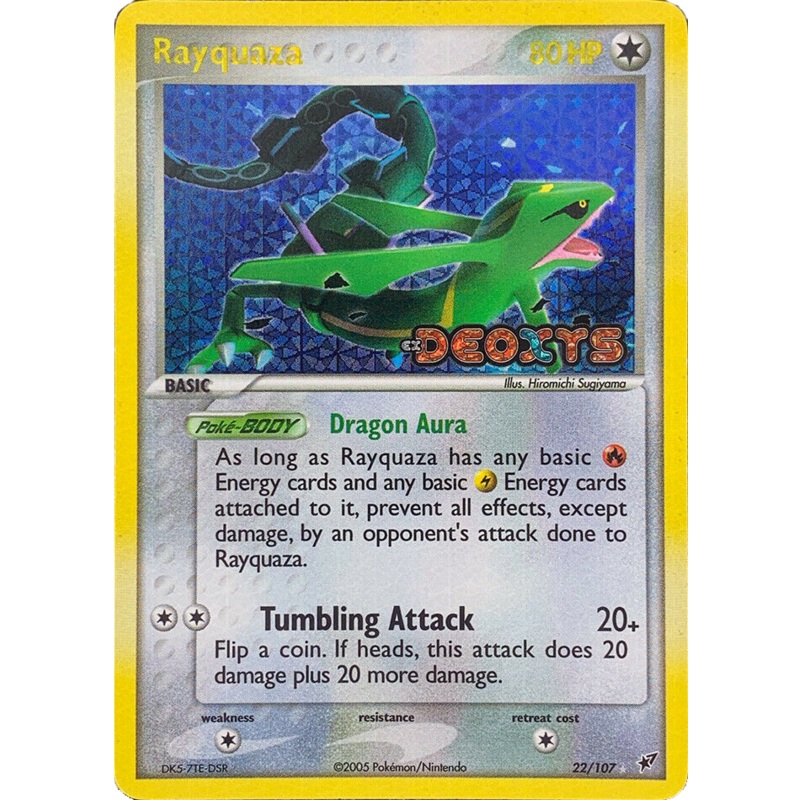 Rayquaza (22/107) (Stamped) [EX: Deoxys]