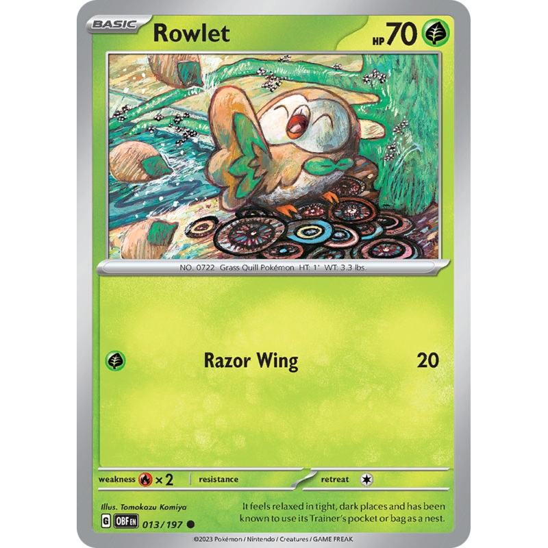 Rowlet (013/197) [Scarlet & Violet: Obsidian Flames]