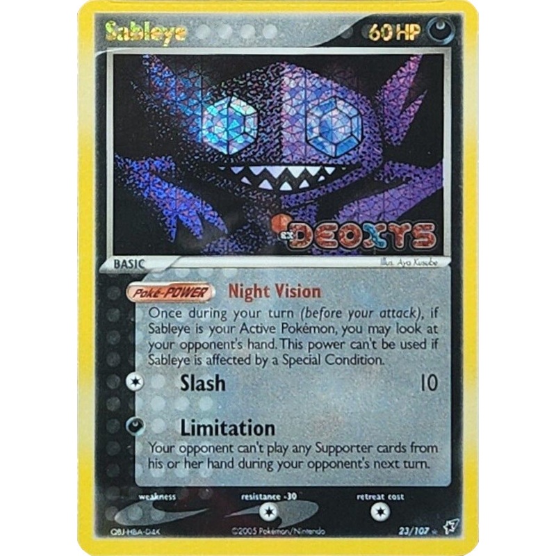 Sableye (23/107) (Stamped) [EX: Deoxys]