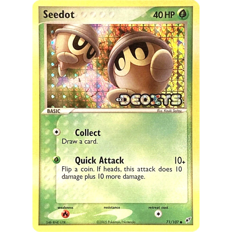 Seedot (71/107) (Stamped) [EX: Deoxys]