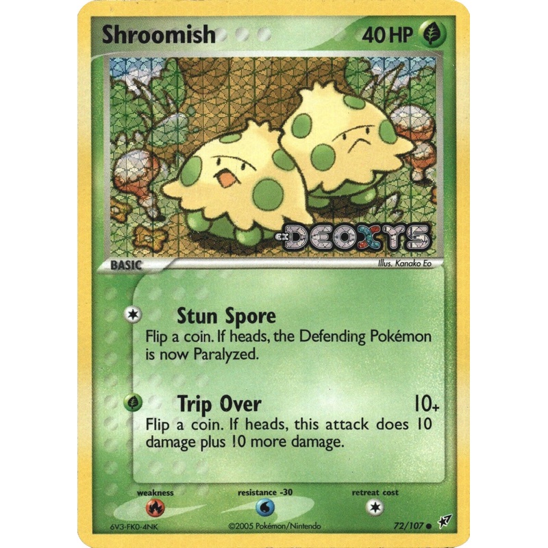 Shroomish (72/107) (Stamped) [EX: Deoxys]