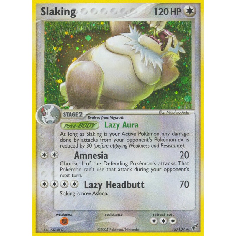 Slaking (15/107) [EX: Deoxys]