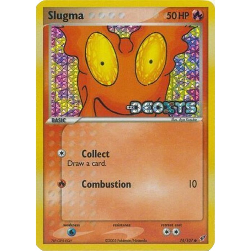 Slugma (74/107) (Stamped) [EX: Deoxys]