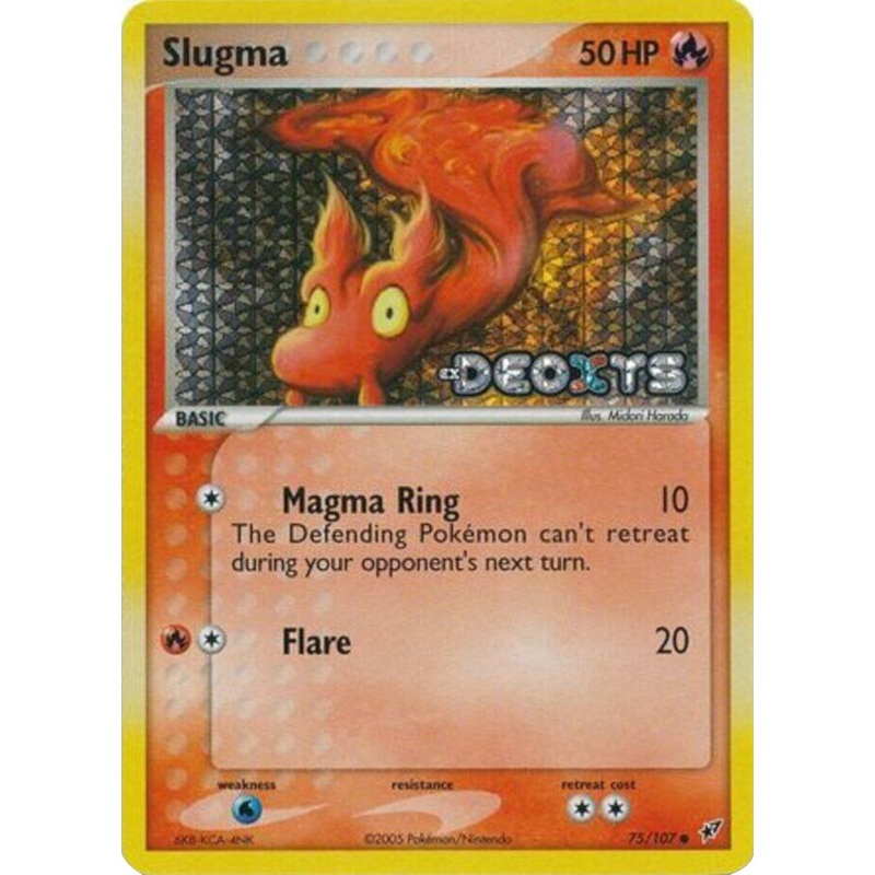 Slugma (75/107) (Stamped) [EX: Deoxys]