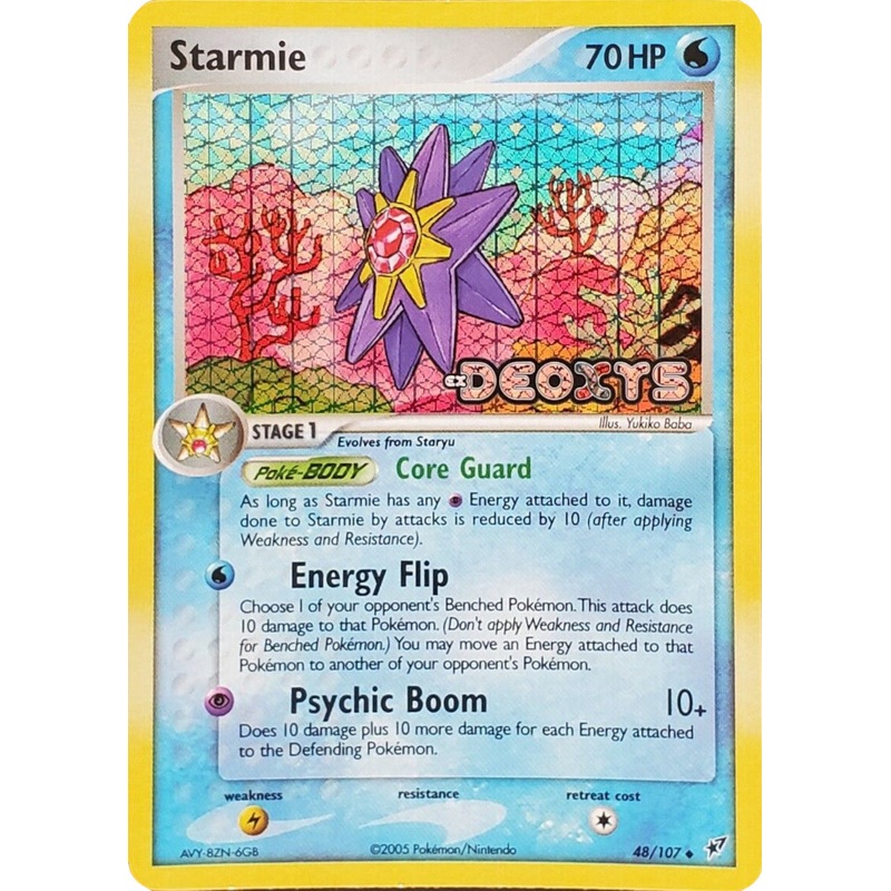 Starmie (48/107) (Stamped) [EX: Deoxys]