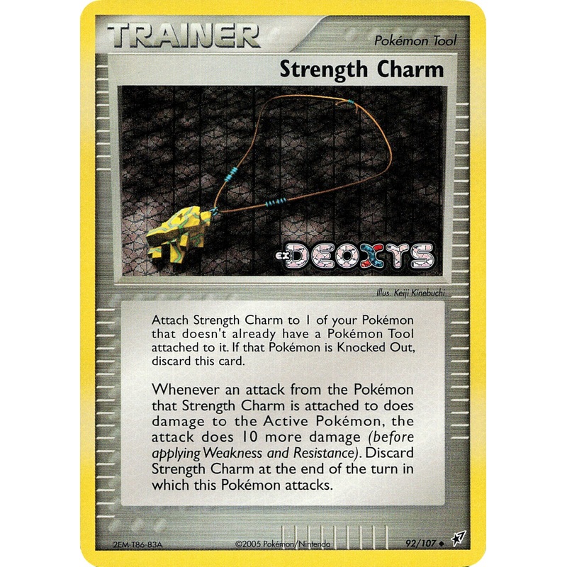 Strength Charm (92/107) (Stamped) [EX: Deoxys]