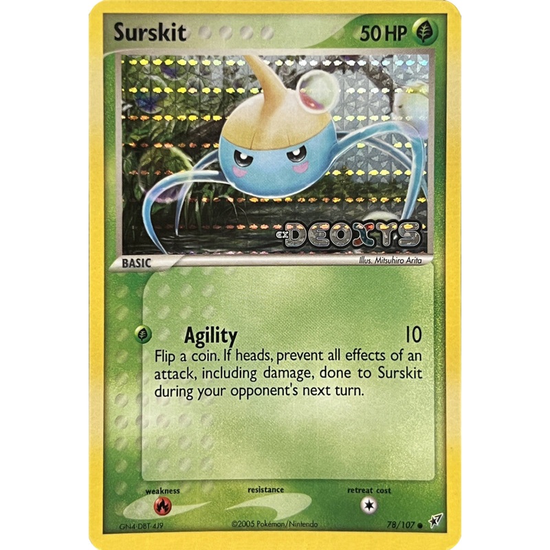 Surskit (78/107) (Stamped) [EX: Deoxys]