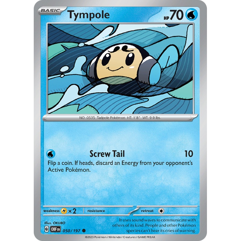 Tympole (050/197) [Scarlet & Violet: Obsidian Flames]
