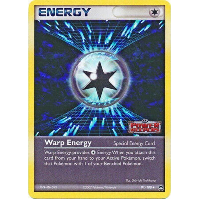Warp Energy (91/108) (Stamped) [EX: Power Keepers]