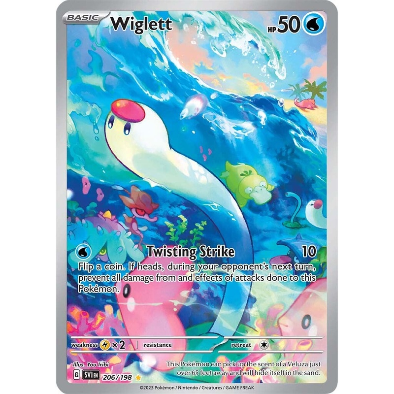 Wiglett (206/198) [Scarlet & Violet: Base Set]