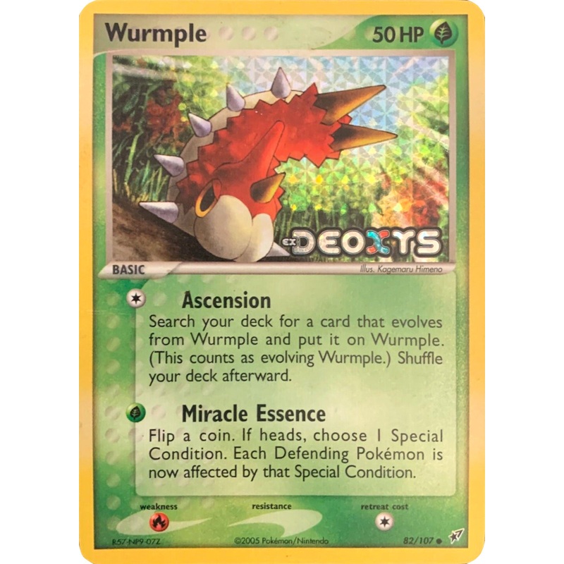 Wurmple (82/107) (Stamped) [EX: Deoxys]