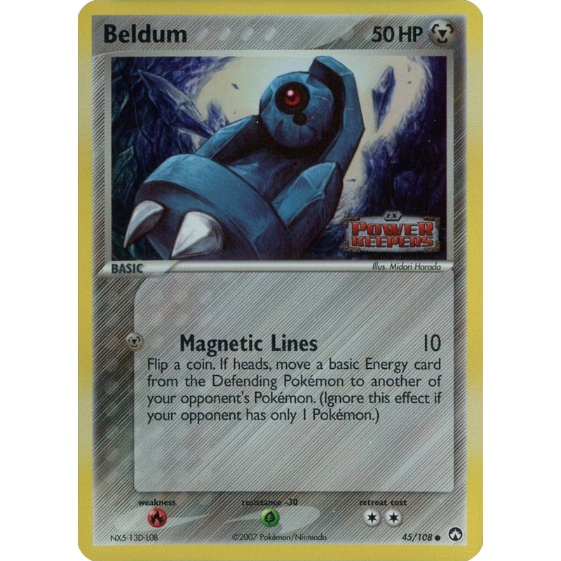 Beldum (45/108) (Stamped) [EX: Power Keepers]