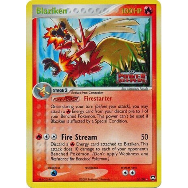 Blaziken (5/108) (Stamped) [EX: Power Keepers]