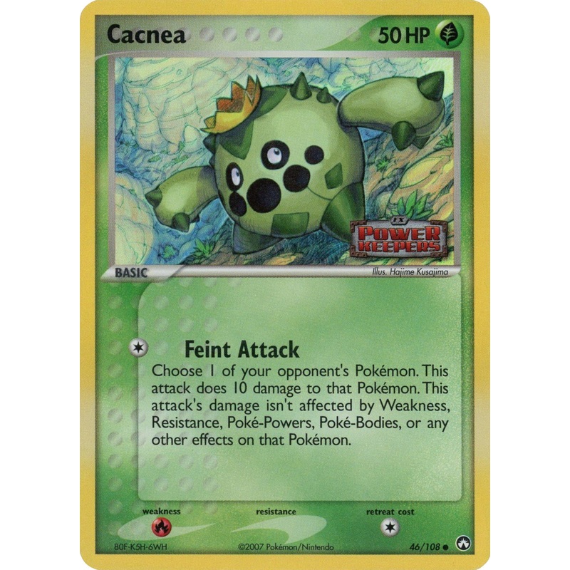 Cacnea (46/108) (Stamped) [EX: Power Keepers]