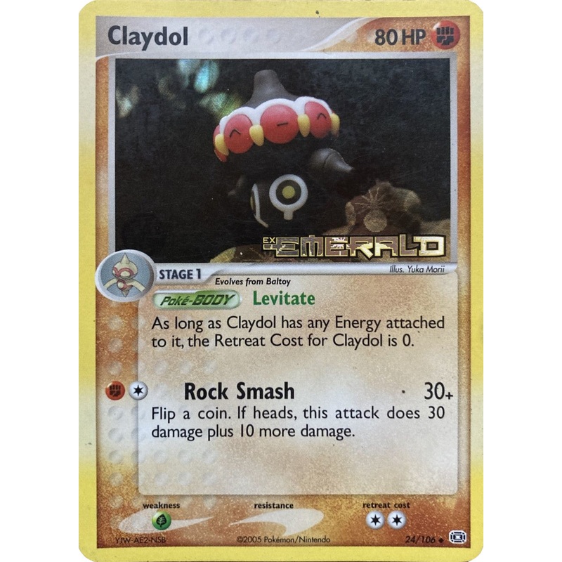 Claydol (24/106) (Stamped) [EX: Emerald]