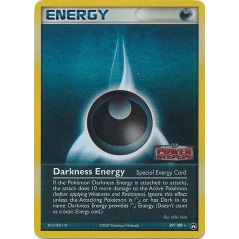 Darkness Energy (87/108) (Stamped) [EX: Power Keepers]