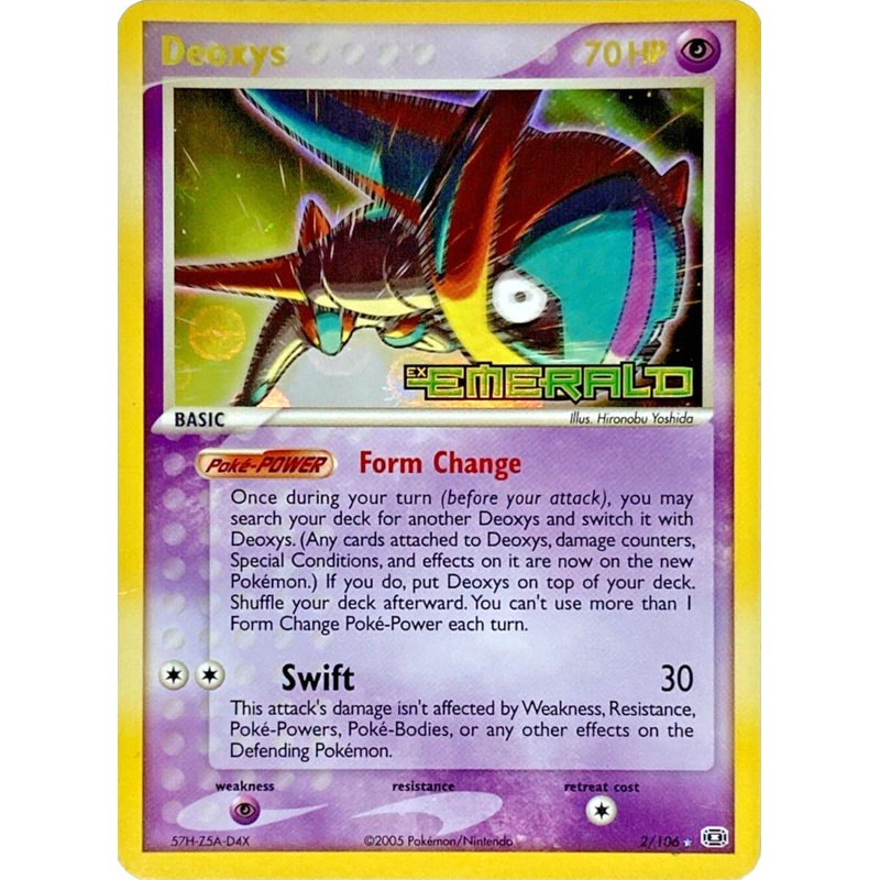 Deoxys (2/106) (Stamped) [EX: Emerald]