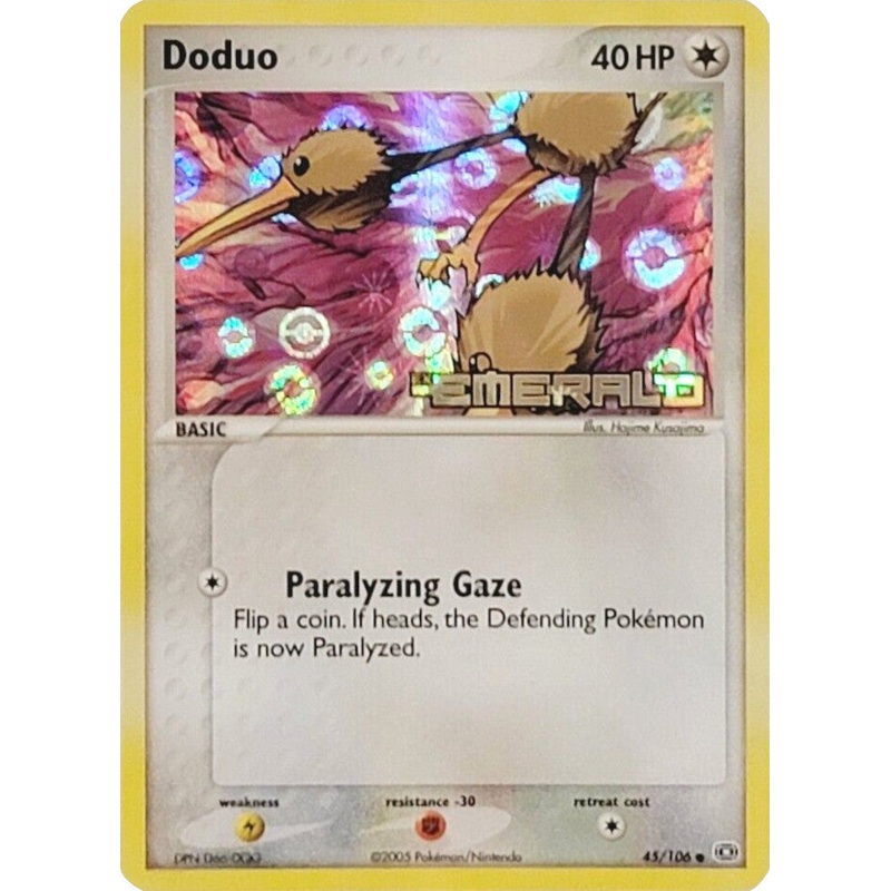 Doduo (45/106) (Stamped) [EX: Emerald]