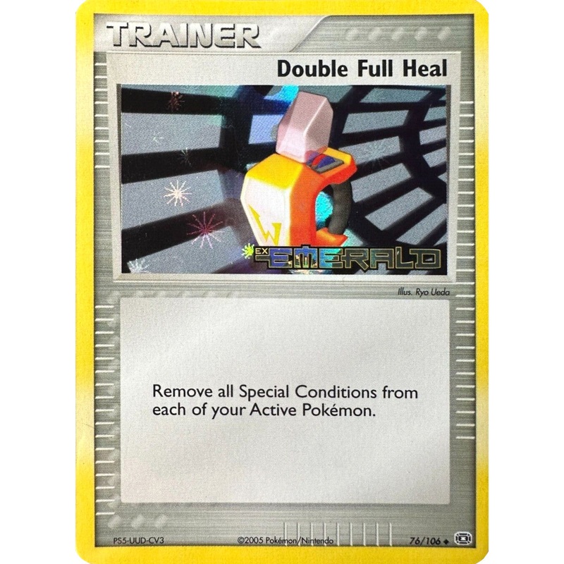 Double Full Heal (76/106) (Stamped) [EX: Emerald]