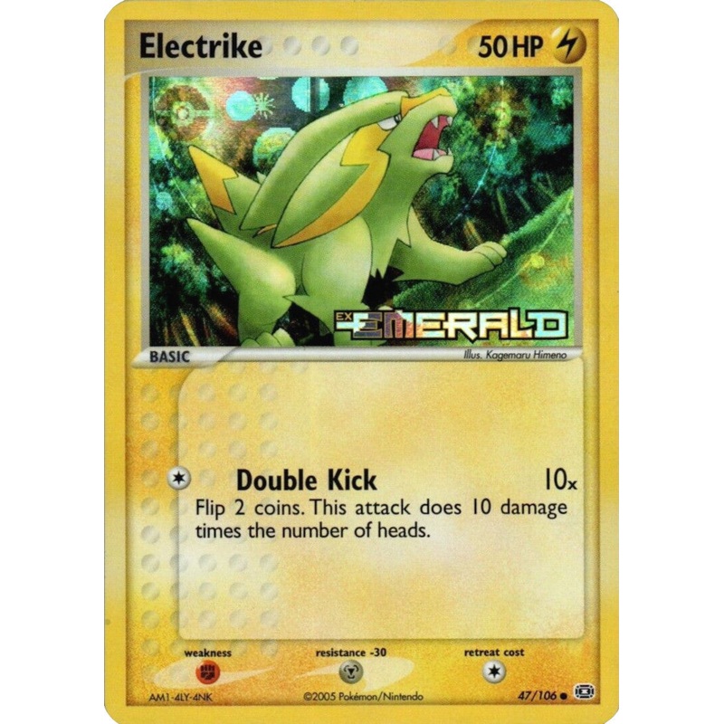 Electrike (47/106) (Stamped) [EX: Emerald]