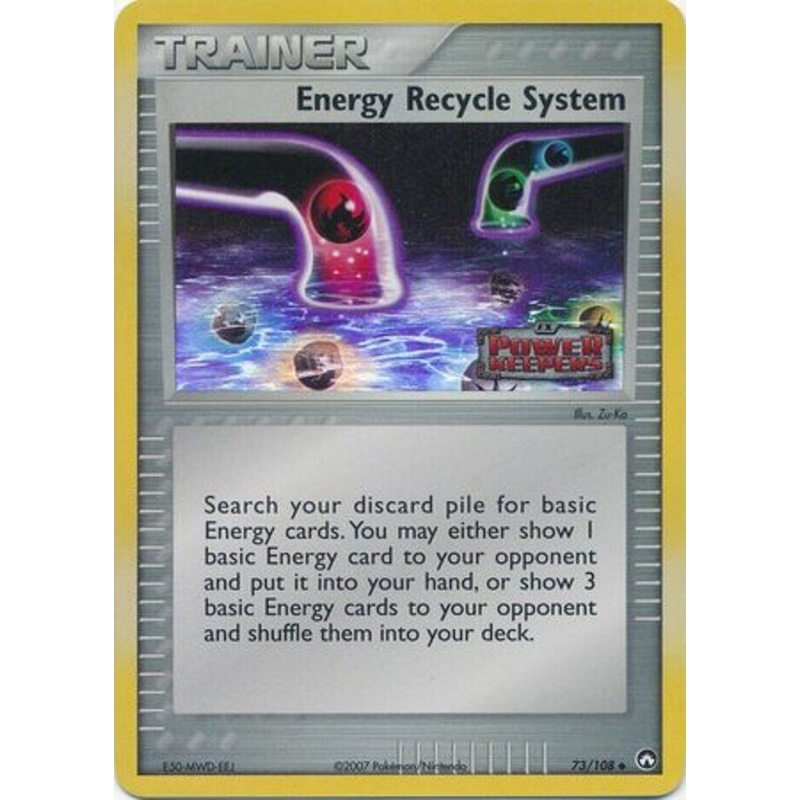 Energy Recycle System (73/108) (Stamped) [EX: Power Keepers]