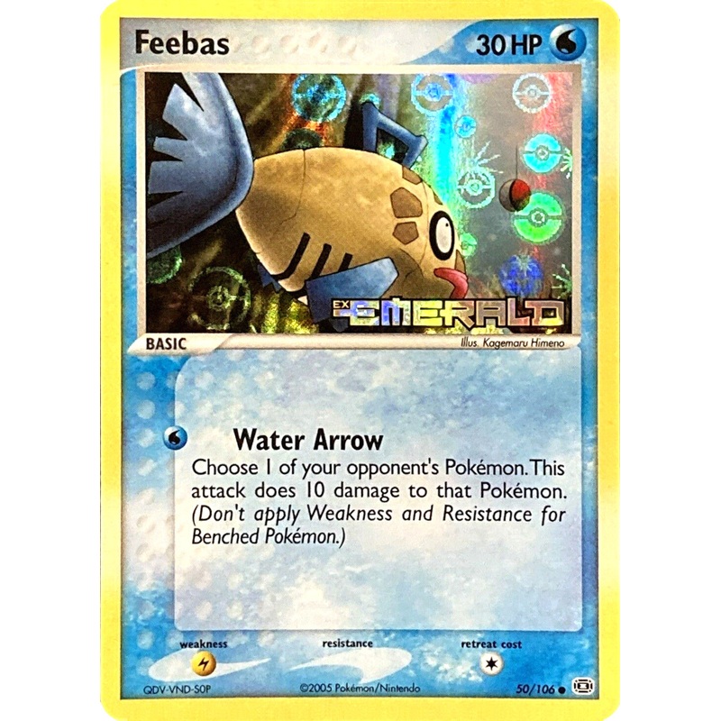 Feebas (50/106) (Stamped) [EX: Emerald]