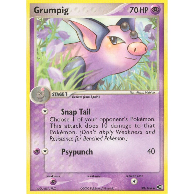 Grumpig (30/106) [EX: Emerald]