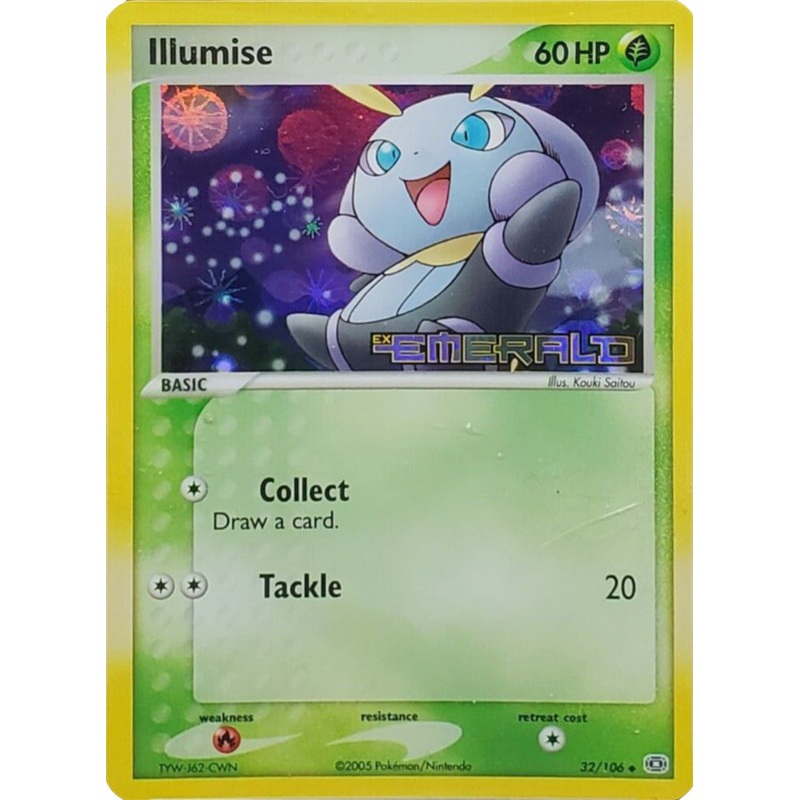 Illumise (32/106) (Stamped) [EX: Emerald]
